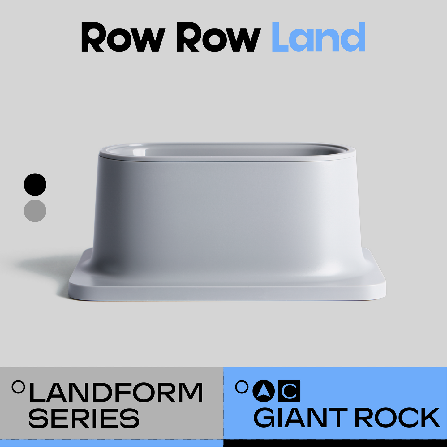 LANDFORM DINNING SERIES - C - GIANT ROCK